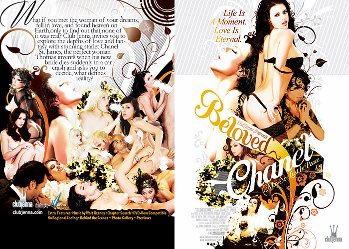 Beloved Chanel Club Jenna Discontinued DVD Comes with Orginal DVD, Cover Artwork Insert and Case, Guaranteed Authentic