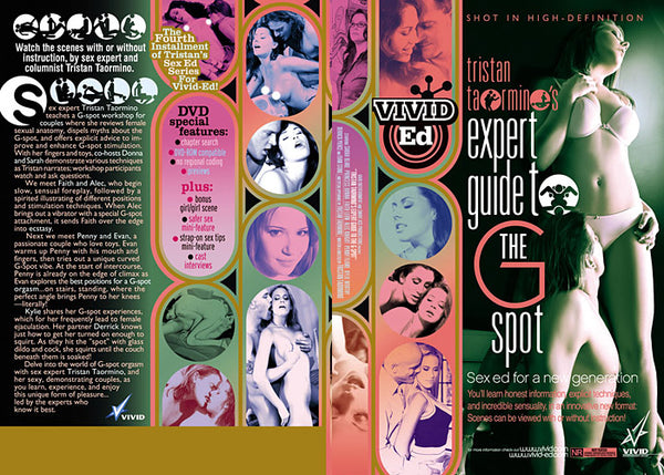 Tristan Taormino's Expert Guide To The G Spot Vivid - Instructional Factory Sealed DVD