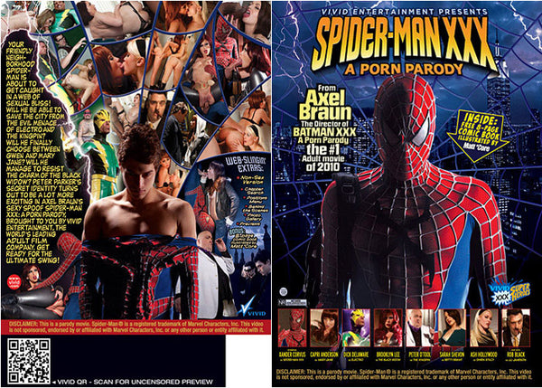 Spider-Man XXX 1: A Porn Parody Vivid - Parody Factory Sealed DVD