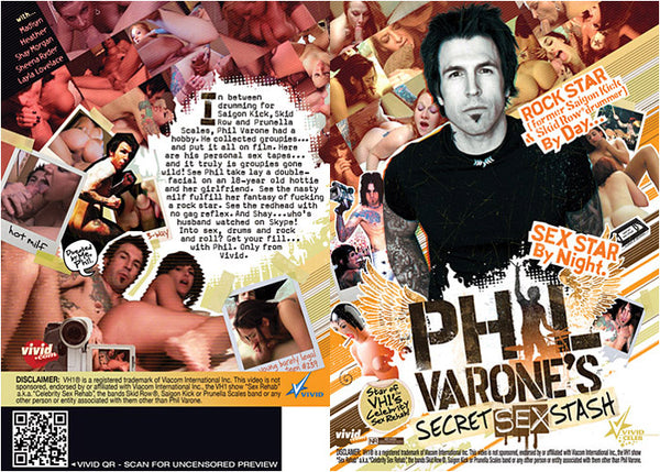 Phil Varone's Secret Sex Stash Vivid - Celebrity Factory Sealed DVD
