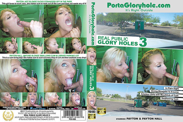 Real Public Glory Holes 3 Aziani Studios MarchSpecial - Factory Sealed DVD Current