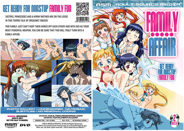 Family Affair (2 Disc Set) ASM - Anime Factory Sealed DVD