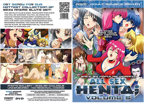 All Sex Hentai 5 ASM - Anime Factory Sealed DVD