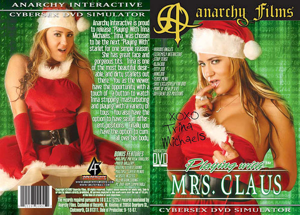 Playing With Mr. Claus Anarchy Films - Gonzo Sealed DVD - Discontinued Clearance
