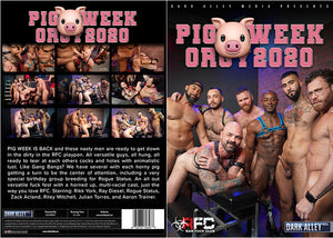 Pig Week Orgy 2020 Dark Alley - Gay Factory Sealed DVD - Active