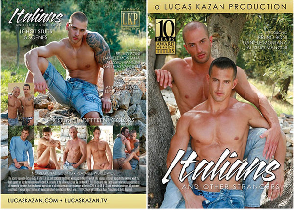 Italians And Other Strangers Lucas Kazan - Gay Factory Sealed DVD