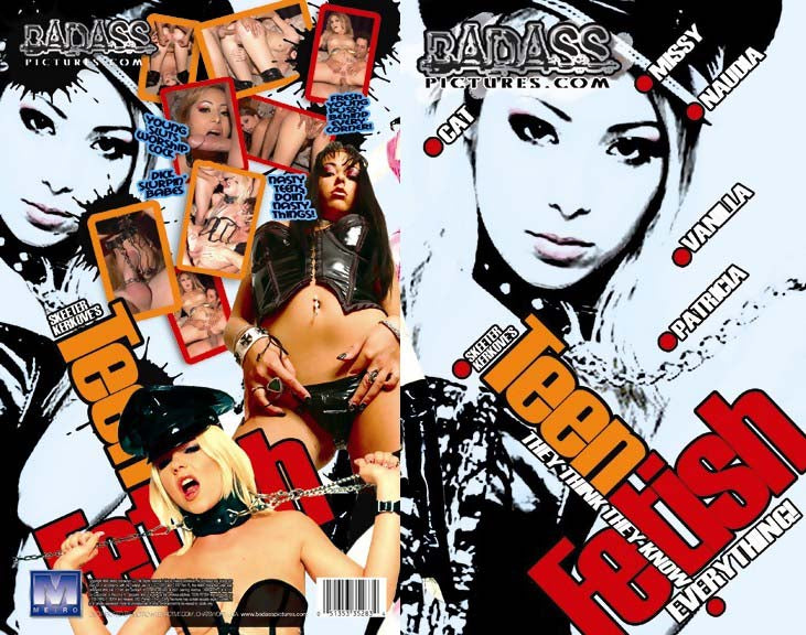 Teen Fetish 1 Bad Ass - Gonzo Discontinued DVD Comes with Orginal DVD, Cover Artwork Insert and Case, Guaranteed Authentic