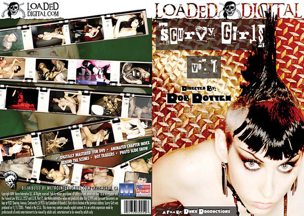 Scurvy Girls 1 Loaded Digital Factory Sealed DVD - Discontinued - Vintage Version