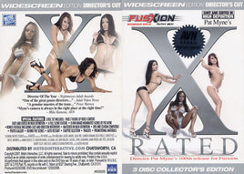 Pat Myne's X Rated (3 Disc Set) Fusxion Collectors Edition Box Set, 100% Original Factory Packaging