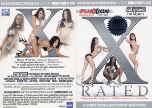 Pat Myne's X Rated (3 Disc Set) Fusxion Collectors Edition Box Set, 100% Original Factory Packaging