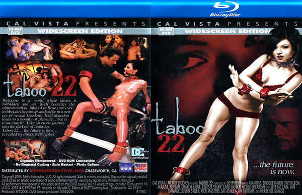 Taboo 22 (Blu-Ray) Metro Blu-Ray Sealed DVD - Discontinued Clearance