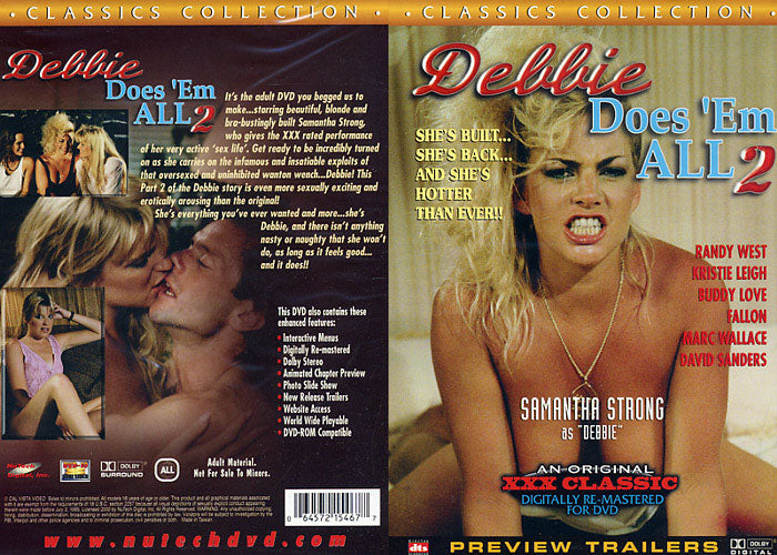 Debbie Does 'Em All 2 Nutech - Classic Sealed DVD - Active