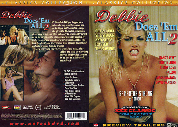Debbie Does 'Em All 2 Nutech - Classic Factory Sealed DVD