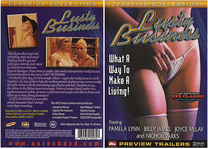 Lusty Business Nutech - Classic Sealed DVD - Active (Means Still in Stock from the Studio)