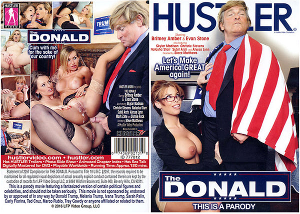 The Donald Hustler - Parody Factory Sealed DVD