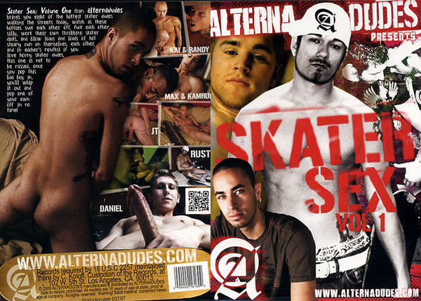 Skater Sex 1 Alterna Dudes - Gay Factory Sealed DVD
