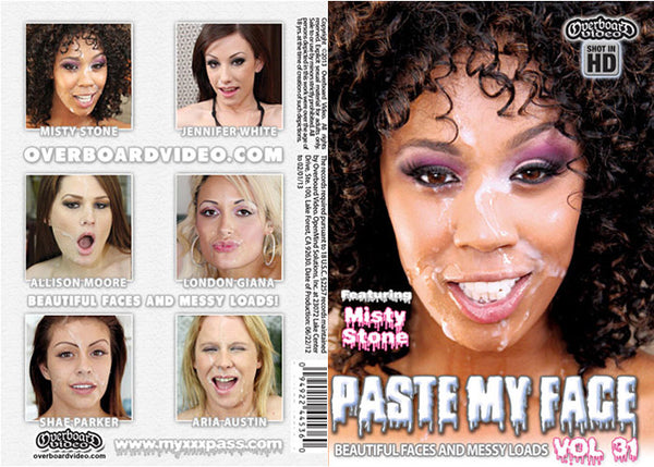 Paste My Face 31 Overboard Video - All Sex Factory Sealed DVD Clearance