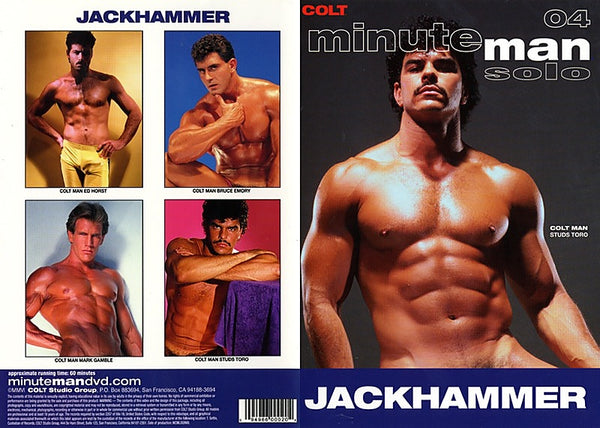 Minute Man 4: Jackhammer Colt Studios - Gay Factorty Sealed DVD