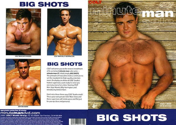 Minute Man 27: Big Shots Colt Studios Factory Sealed DVD