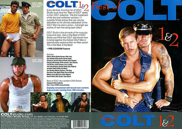 Best Of Colt 1 & 2 Colt Studios - Gay Factorty Sealed DVD