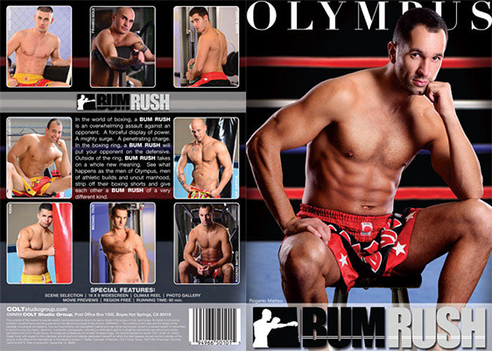 Bum Rush Colt Studios Sealed DVD - Active