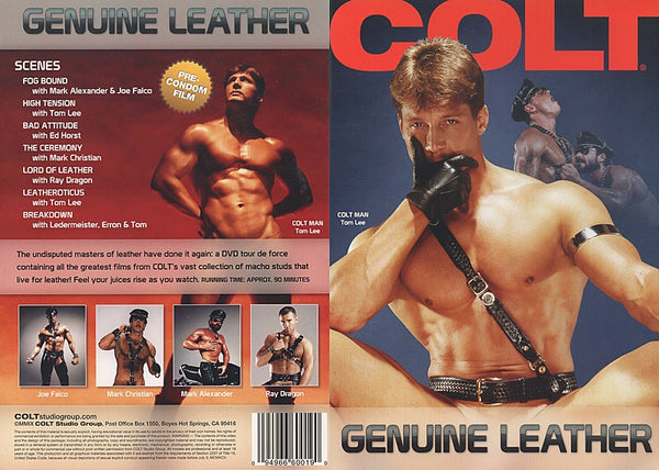 Genuine Leather Colt Studios - Gay Factorty Sealed DVD