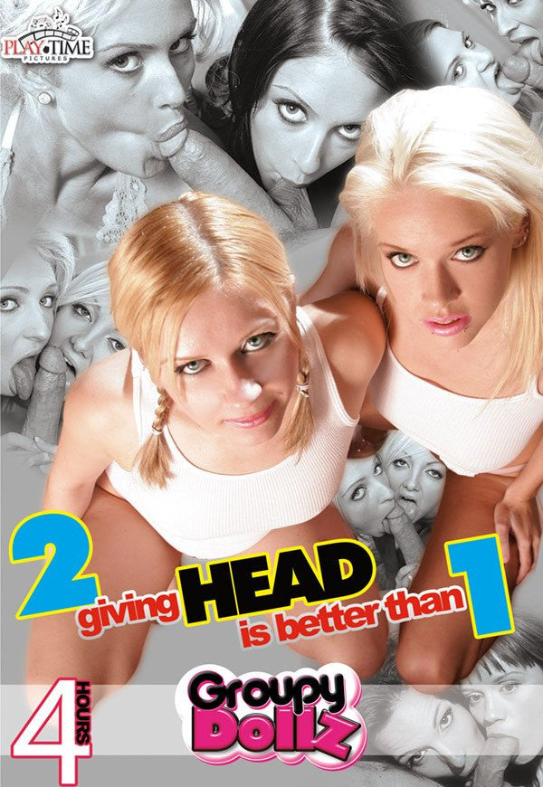 2 Giving Head is Better Than 1 -  4 Hour -  Reprinted DVD in Sleeve