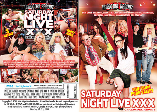 Saturday Night Live XXX: A Hardcore Parody Hardcore Parody Factory Sealed DVD