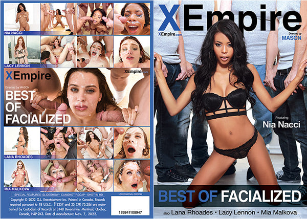 Best Of Facialized 1 XEmpire Factory Sealed DVD