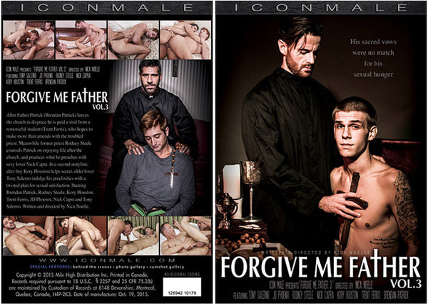 Forgive Me Father 3 Icon Male Factory Sealed DVD - September Special
