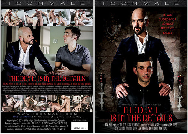 The Devil Is In The Detail Icon Male Factory Sealed DVD - September Special