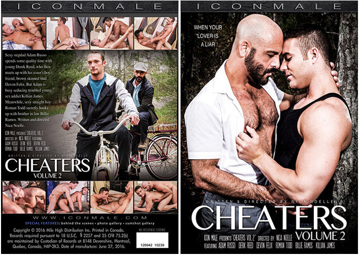 Cheaters 2 Icon Male Sealed DVD - Active (Means Still in Stock from the Studio)