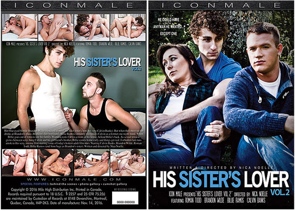 His Sister's Lover 2 Icon Male Factory Sealed DVD - September Special