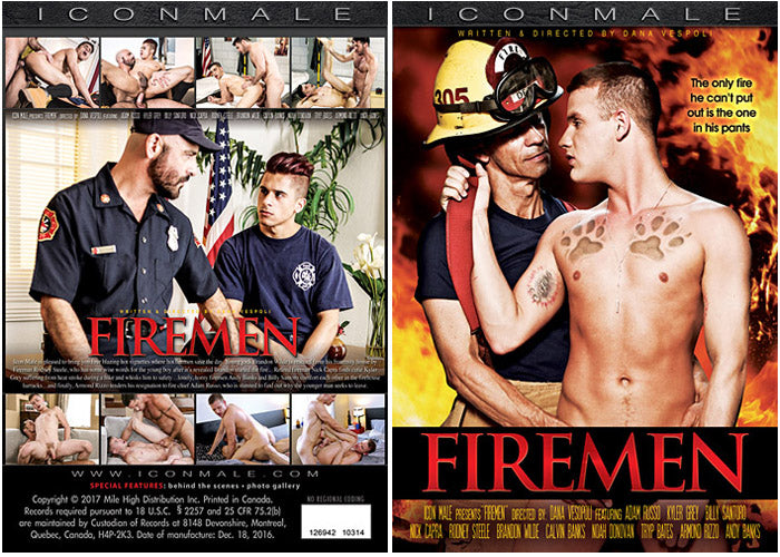 Fireman Icon Male Sealed DVD - Active (Means Still in Stock from the Studio)