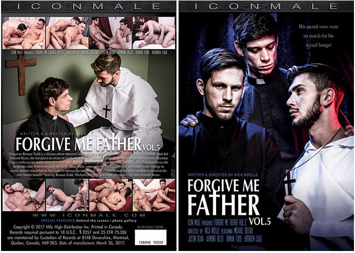 Forgive Me Father 5 Icon Male Factory Sealed DVD - Active