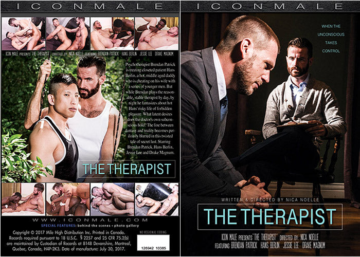 The Therapist Icon Male Factory Sealed DVD - Active