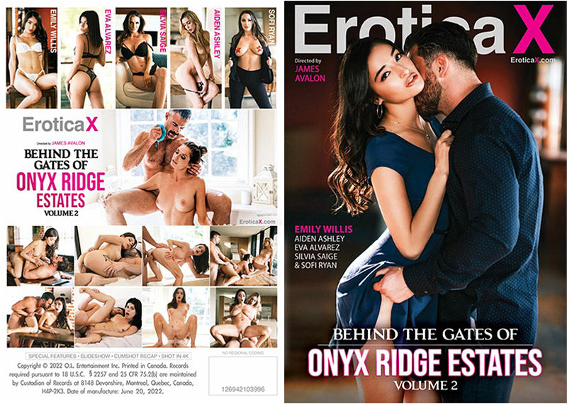 Behind The Gates Of Onyx Ridge Estates 2 Erotica X Sealed DVD - Active