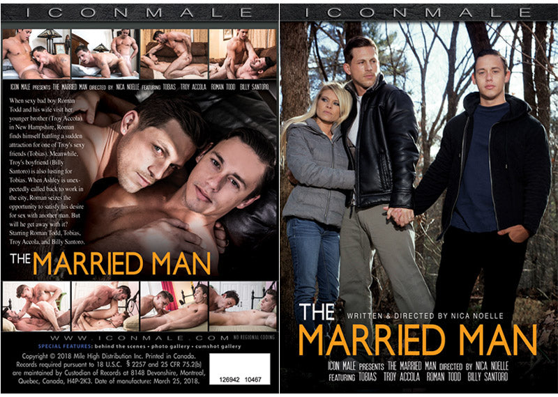 The Married Man Icon Male Factory Sealed DVD - Active