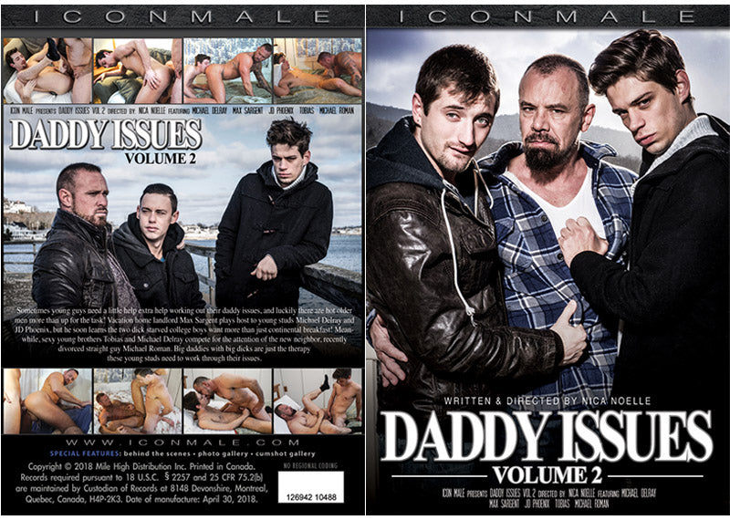 Daddy Issues 2 Icon Male Sealed DVD - Active (Means Still in Stock from the Studio)