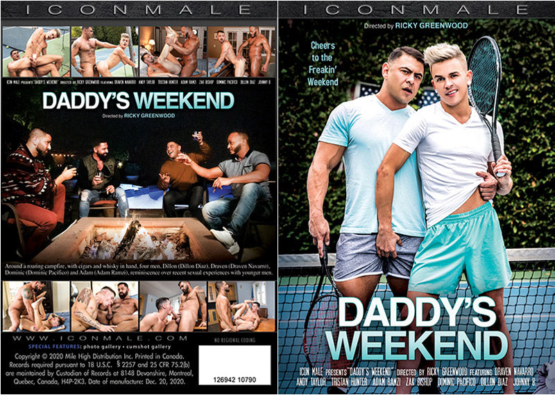 Daddy's Weekend Icon Male Factory Sealed DVD - Active