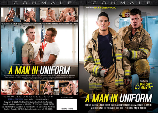 A Man In Uniform 1 Icon Male Factory Sealed DVD - September Special