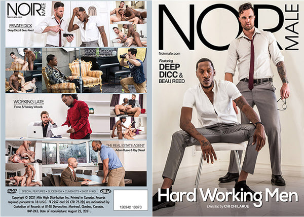 Hard Working Men 1 Noir Male Factory Sealed DVD - September Special