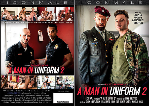 A Man in Uniform 2 Icon Male Factory Sealed DVD - September Special