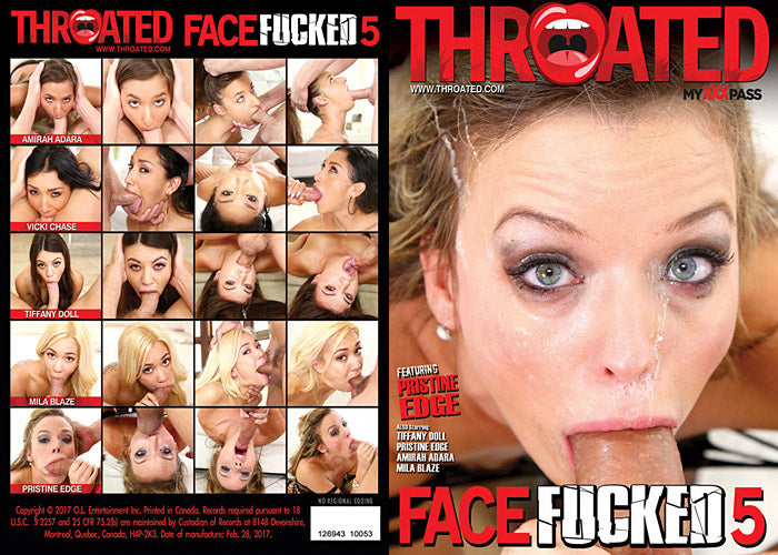 Face Fucked 5 My XXX Pass Sealed DVD, Active (Still Available from the Studio)