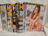 12 Original Hustler Magazines.  Never Circulated 2008-2009 as Shown