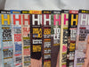 12 Original Hustler Magazines.  Never Circulated 2008-2009 as Shown