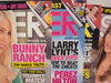 12 Original Hustler Magazines.  Never Circulated 2008-2009 as Shown