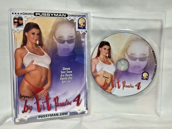 Big Tit Paradise 4 Legend - Original DVD , Cover. New Clear Case. Condition of DVD is a 3/5