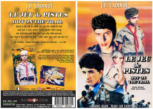Le Jeu de Pistes (Hot On The Trail) Cadinot - Classic Gay Factory Sealed DVD
