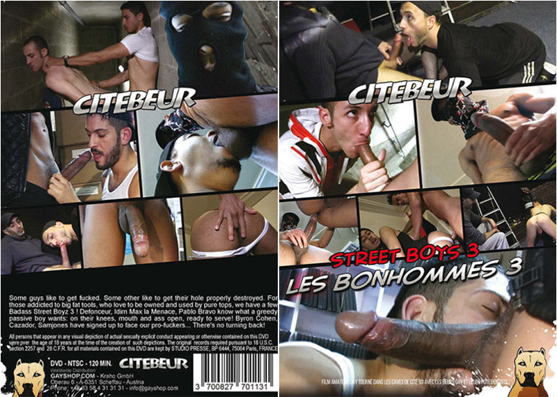 Street Boyz 3 (Les Bonhommes 3) Citebeur - Gay Factory Sealed DVD - Active